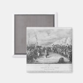 Aimant Napoléon I de retour d'Elba (Recto/Verso)