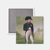 Aimant Napoléon I devant le château de Malmaison (Recto/Verso)