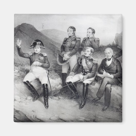 Aimant Napoléon I dicte des mémoires à Emmanuel Las (Devant)