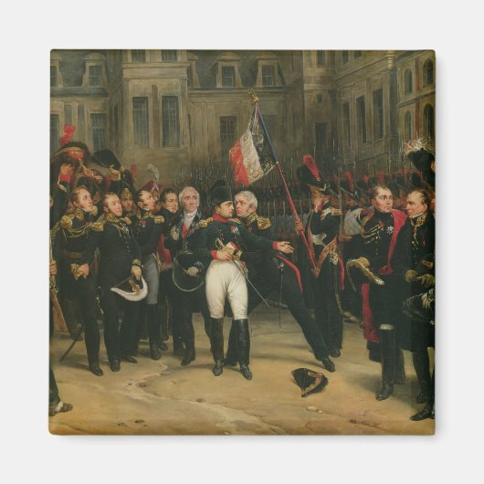 Aimant Napoléon Ier Adieu à l'Impérial (Devant)