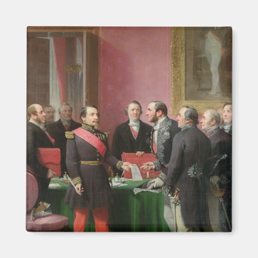 Aimant Napoléon III Met En Oeuvre Le Décret (Devant)