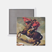 Aimant Napoléon Traversant le Saint Bernard (Recto/Verso)