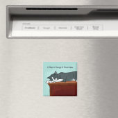 Aimant Napping Kitty (In Situ (Lave-vaisselle))