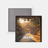 Aimant Nara Japan Travel (Recto/Verso)