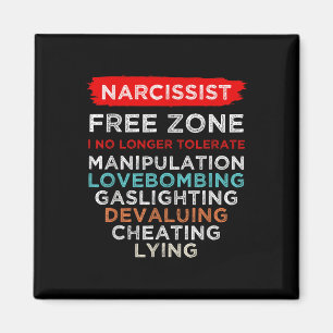 Aimant Narcissiste Narcissiste Zone libre Sensibilisation