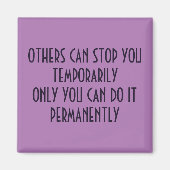 AIMANT N'ARRÊTE PAS (Devant)