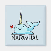 Aimant Narwhal (Devant)
