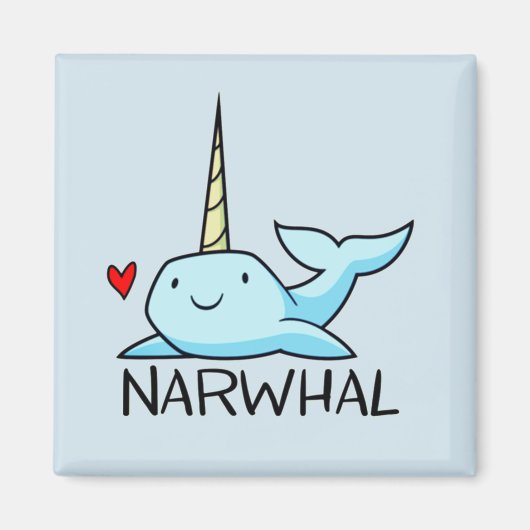 Aimant Narwhal (Devant)