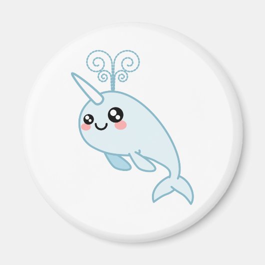 Aimant Narwhal Cutie (Devant)