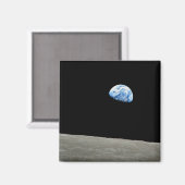Aimant NASA - Vue depuis Apollo8, Dec24, Earthrise (Recto/Verso)