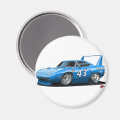 Aimant Nascar Superbird Petty 1970 (Recto/Verso)