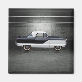 Aimant Nash noir et blanc Metropolitan (Devant)