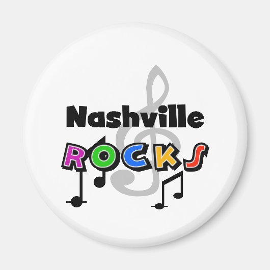 Aimant Nashville Rocks (Devant)