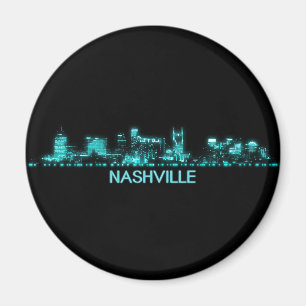 Aimant Nashville Skyline