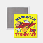 Aimant Nashville, Tennessee (Recto/Verso)