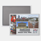 Aimant Nashville Tennessee (Recto/Verso)