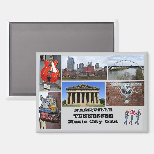 Aimant Nashville Tennessee (Recto/Verso)