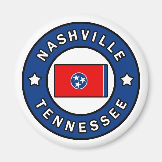 Aimant Nashville Tennessee (Devant)