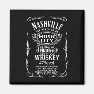 Aimant Nashville Tennessee États-Unis Usa Western Coun