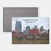 Aimant Nashville, Tennessee Rivefront (Recto/Verso)