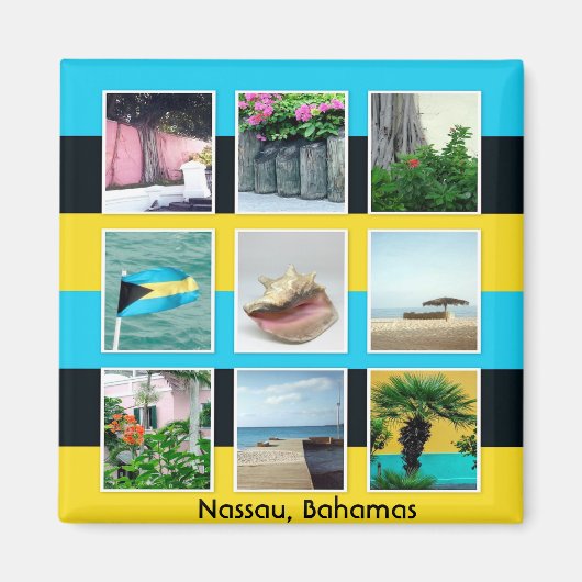 Aimant Nassau, Bahamas (Devant)