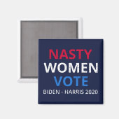 Aimant Nasty Women Vote I (Recto/Verso)