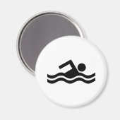 Aimant Natation (Recto/Verso)