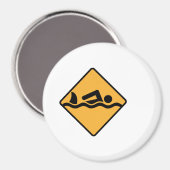 Aimant Natation (Recto/Verso)