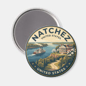 Aimant Natchez Mississippi (Recto/Verso)