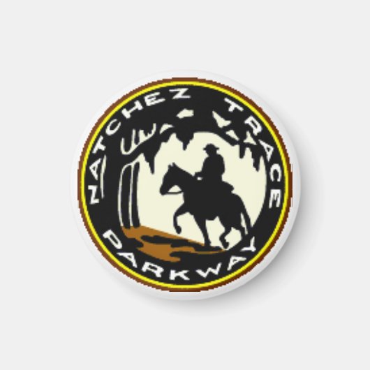 Aimant Natchez Trace Parkway (Devant)