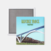 Aimant Natchez Trace Parkway Tennessee Mississippi (Recto/Verso)