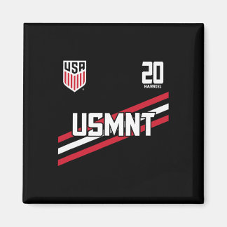 Aimant Nathan Harriel 20 Navy Usmnt Officiellement Autori