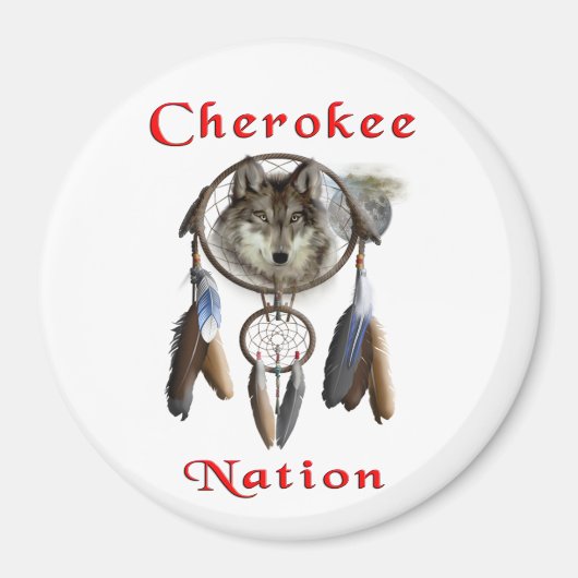 Aimant Nation cherokee (Devant)