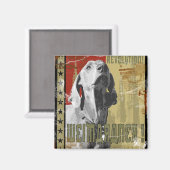 Aimant Nation Weimaraner : Weimaraner Vintage ! (Recto/Verso)