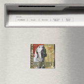 Aimant Nation Weimaraner : Weimaraner Vintage ! (In Situ (Lave-vaisselle))