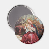 AIMANT NATIVITÉ AVEC ANGELS - MAGIE DE NOËL (Recto/Verso)