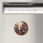 AIMANT NATIVITÉ AVEC DES LILLES BLANCHES - MAGIE DE NOËL (In Situ (Lave-vaisselle))