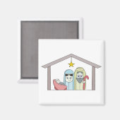 Aimant Nativité de la Saint-Nuit (Recto/Verso)