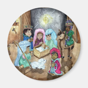 Aimant Nativité de Noël