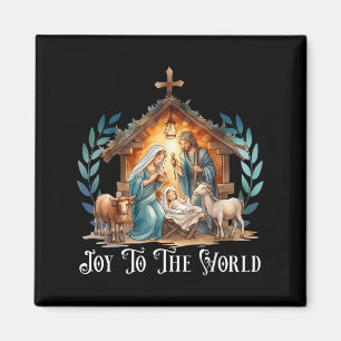Aimant Nativité De Noël Naissance Chrétienne De Jésus Joi