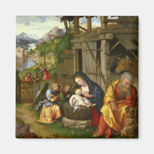 Aimant Nativité et enfants anges c1515