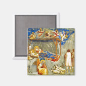 Aimant Nativité Naissance de Jésus (Recto/Verso)