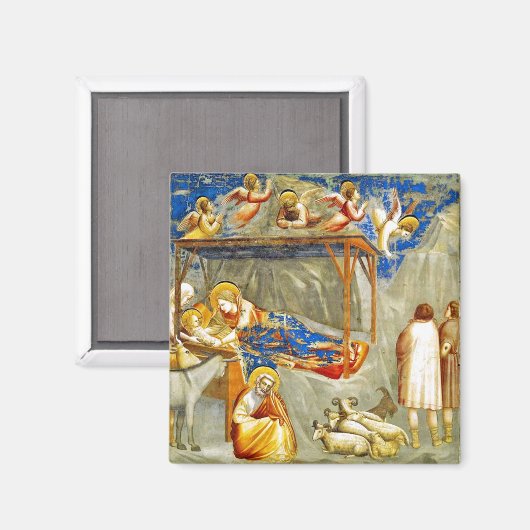 Aimant Nativité Naissance de Jésus (Recto/Verso)