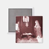 Aimant Nativité Noël (Recto/Verso)