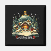 Aimant Nativity Ornament Christmas Scene Matthew 1_21  (Devant)