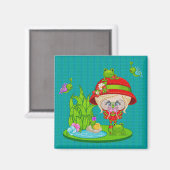 Aimant Nature Lover Frog Faune (Recto/Verso)