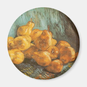Aimant Nature morte avec des poires de coing par Vincent