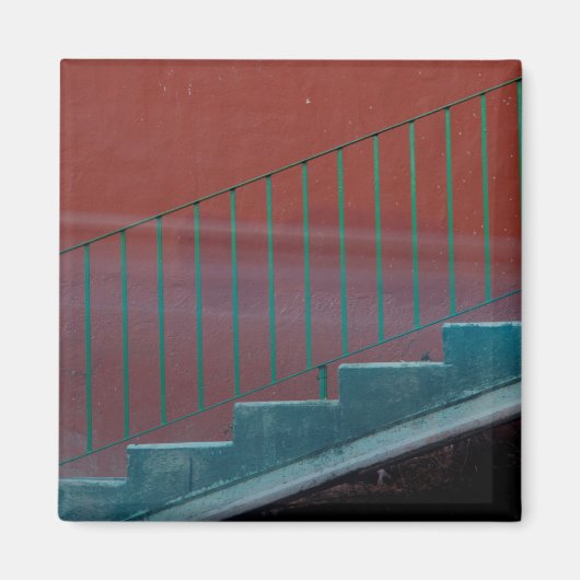 Aimant Nature morte d'escalier et de rampe (Devant)