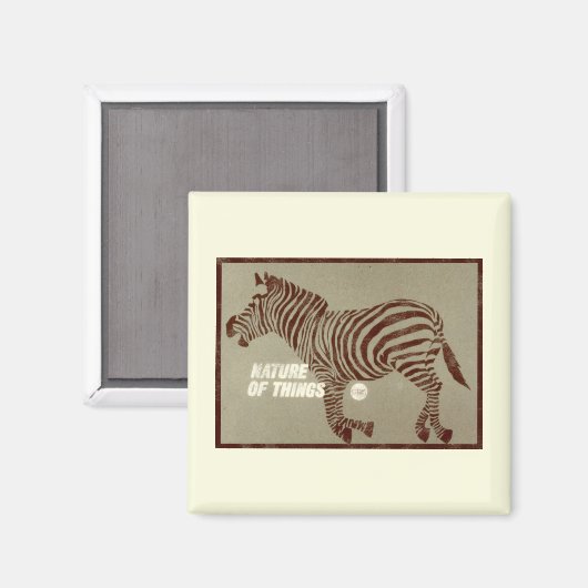 Aimant Nature of Things - Habillage promotionnel (1966) (Recto/Verso)