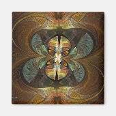 Aimant Natures Matrix Bumble Bee Abstrait (Devant)